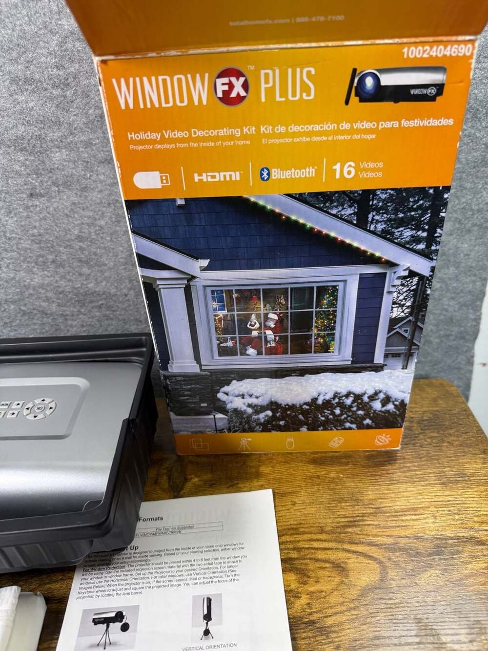 Window FX Plus Holiday Video Decorating Kit